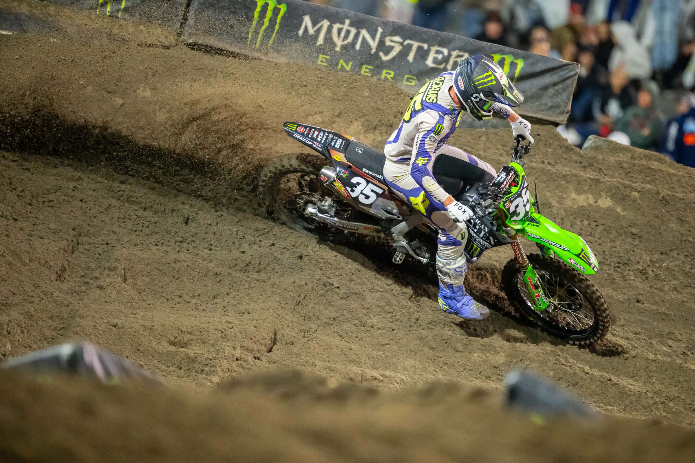 Drew Adams (Thumb Injury) Out for Indianapolis Supercross