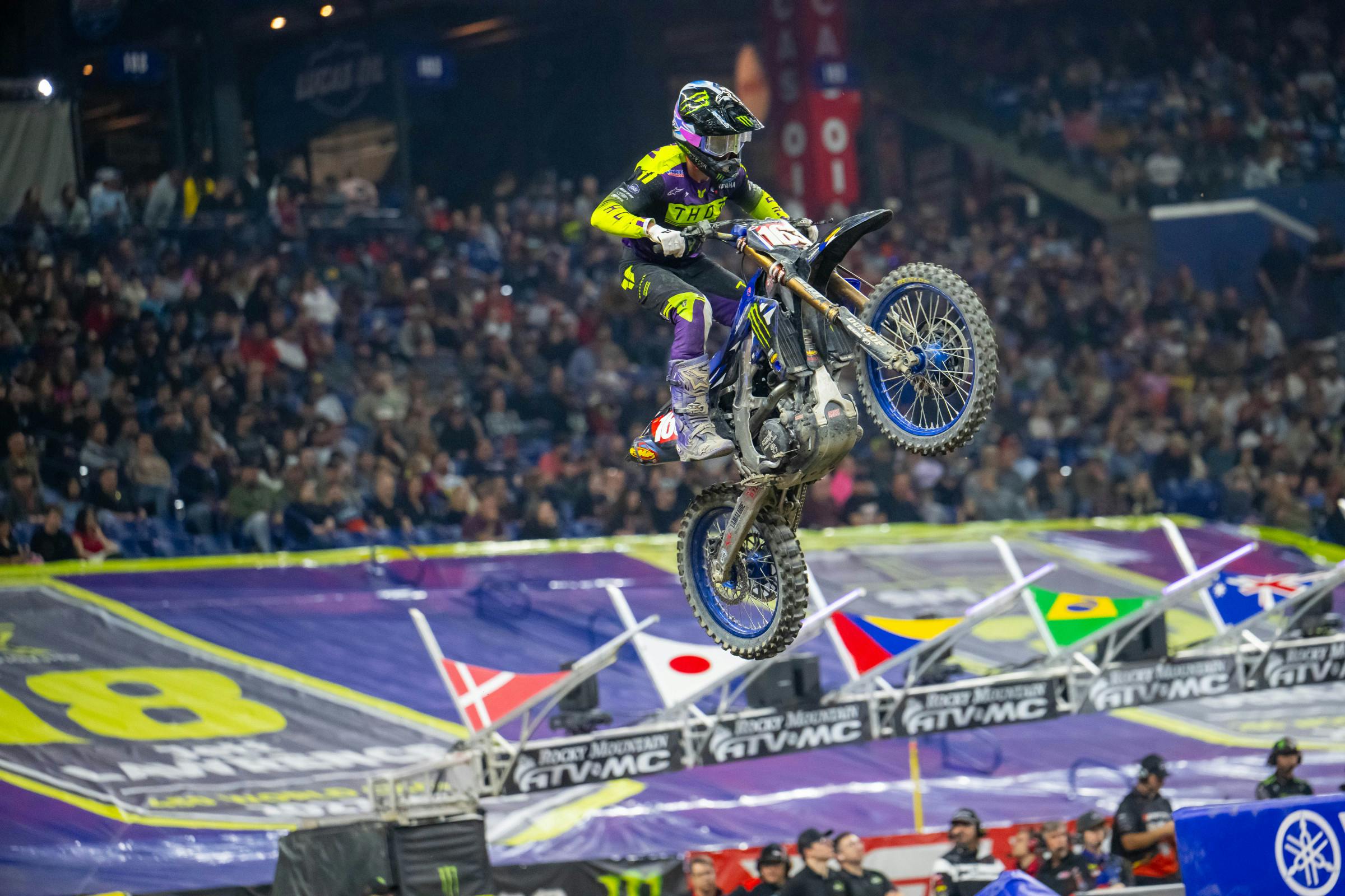 Pierce Brown on Indianapolis SX: “It was a trying night, but we didn’t lose too many points. We’re still in it”