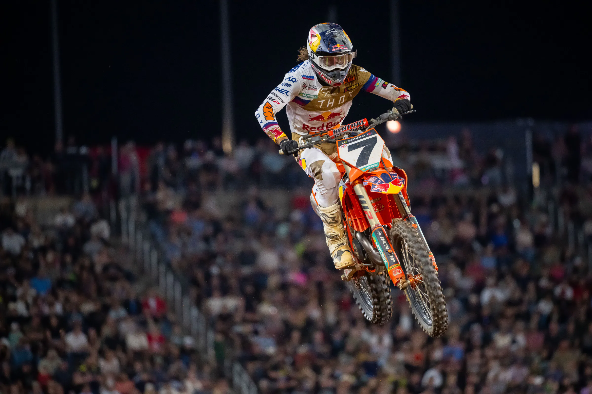 KTM: Aaron Plessinger Out for Detroit SX Following Birmingham Crash