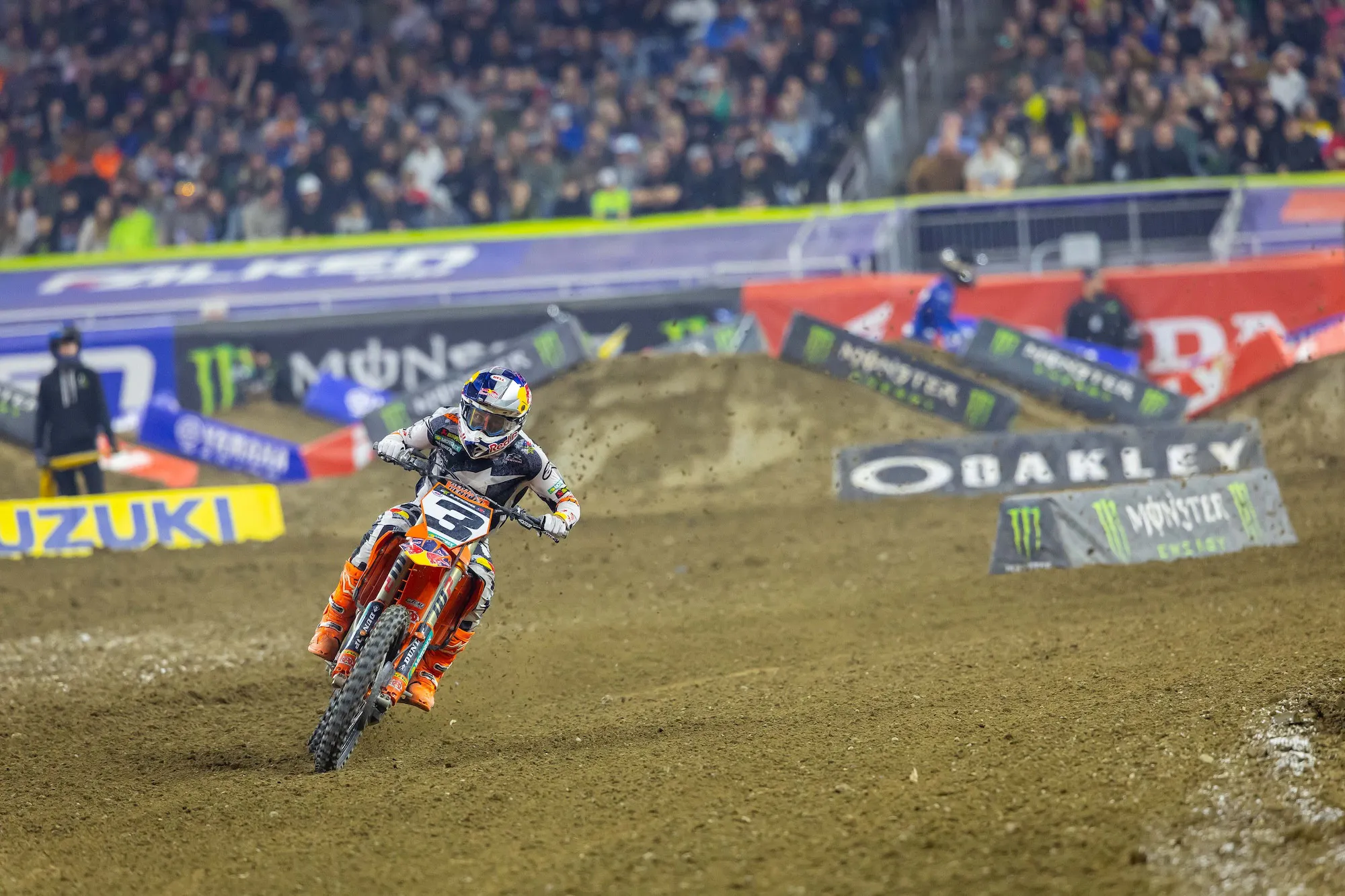 Red Bull KTM Factory Racing's Eli Tomac regained control of the points lead following a fifth-place finish.
