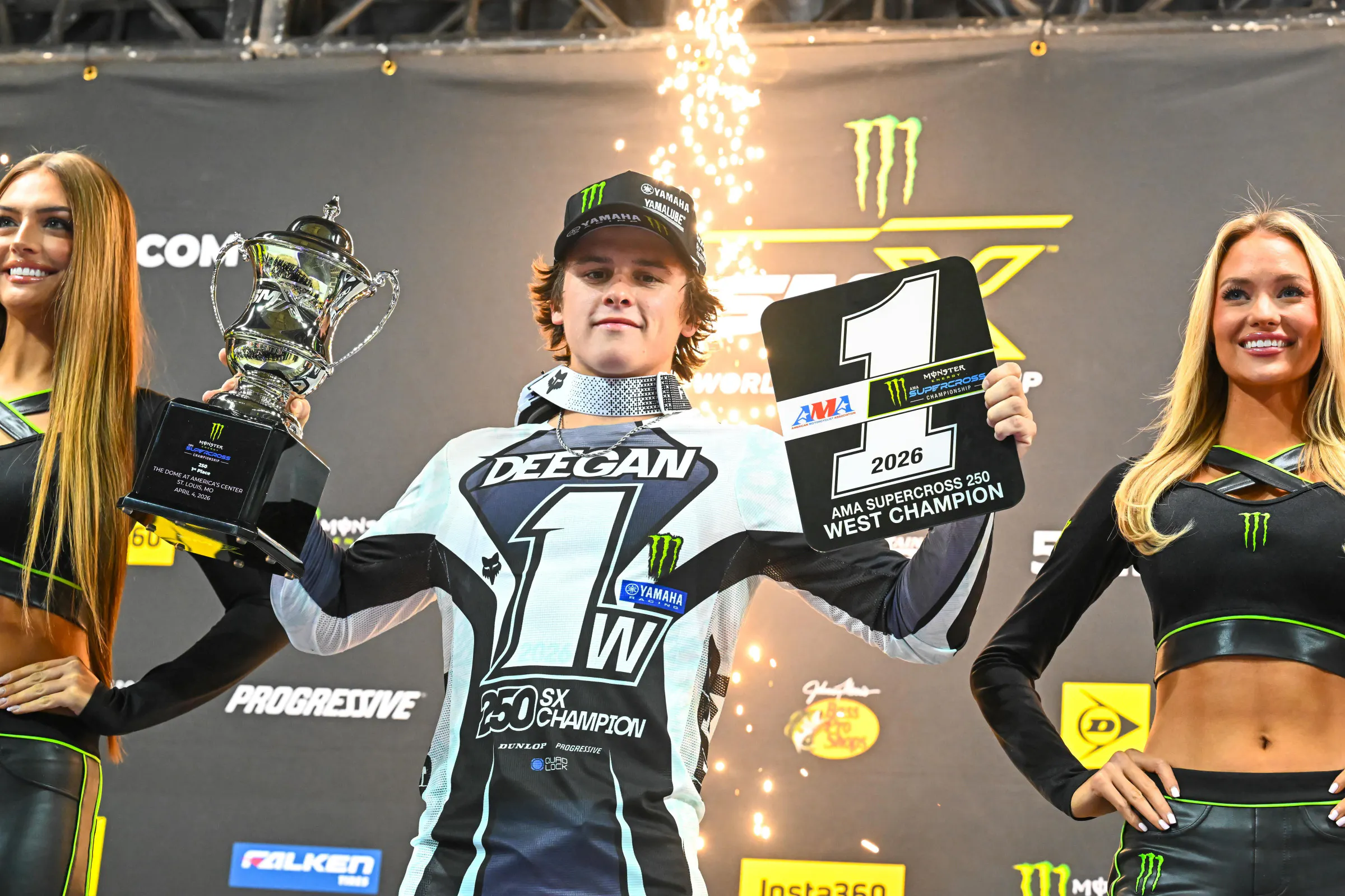 Haiden Deegan clinches the 2026 250SX West Division title!