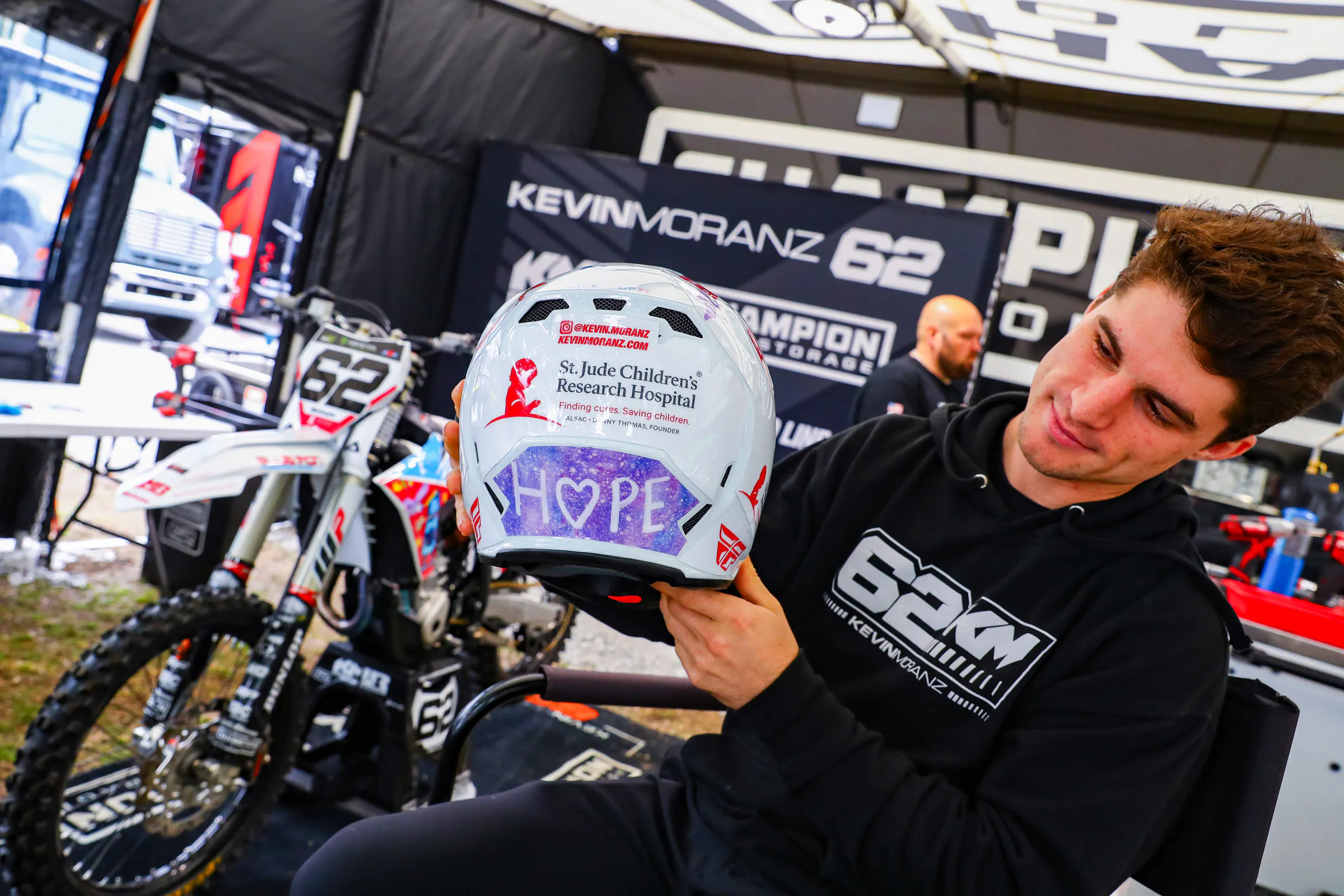 Kevin Moranz's St. Jude lid.