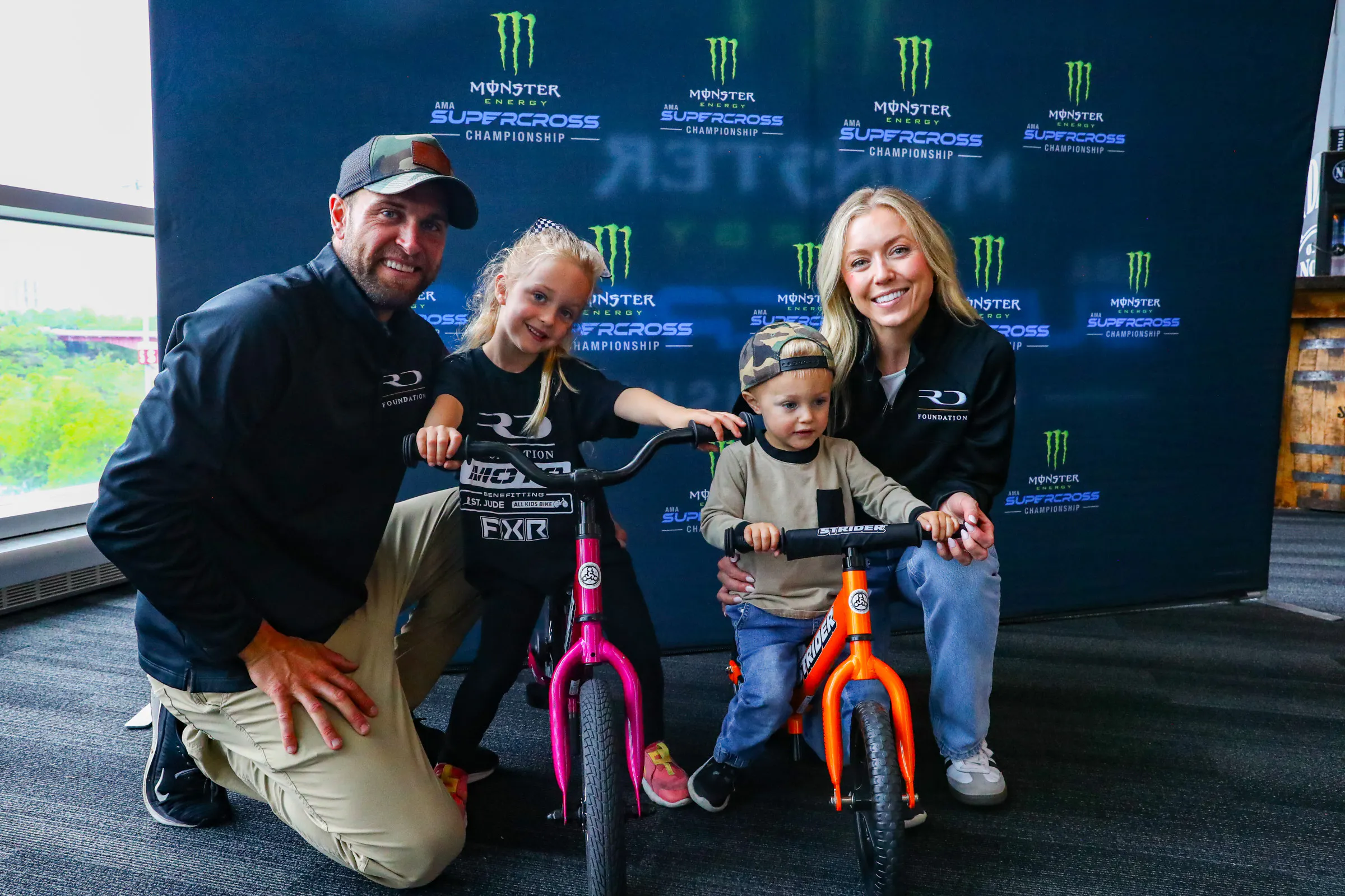 Ryan Dungey and family.