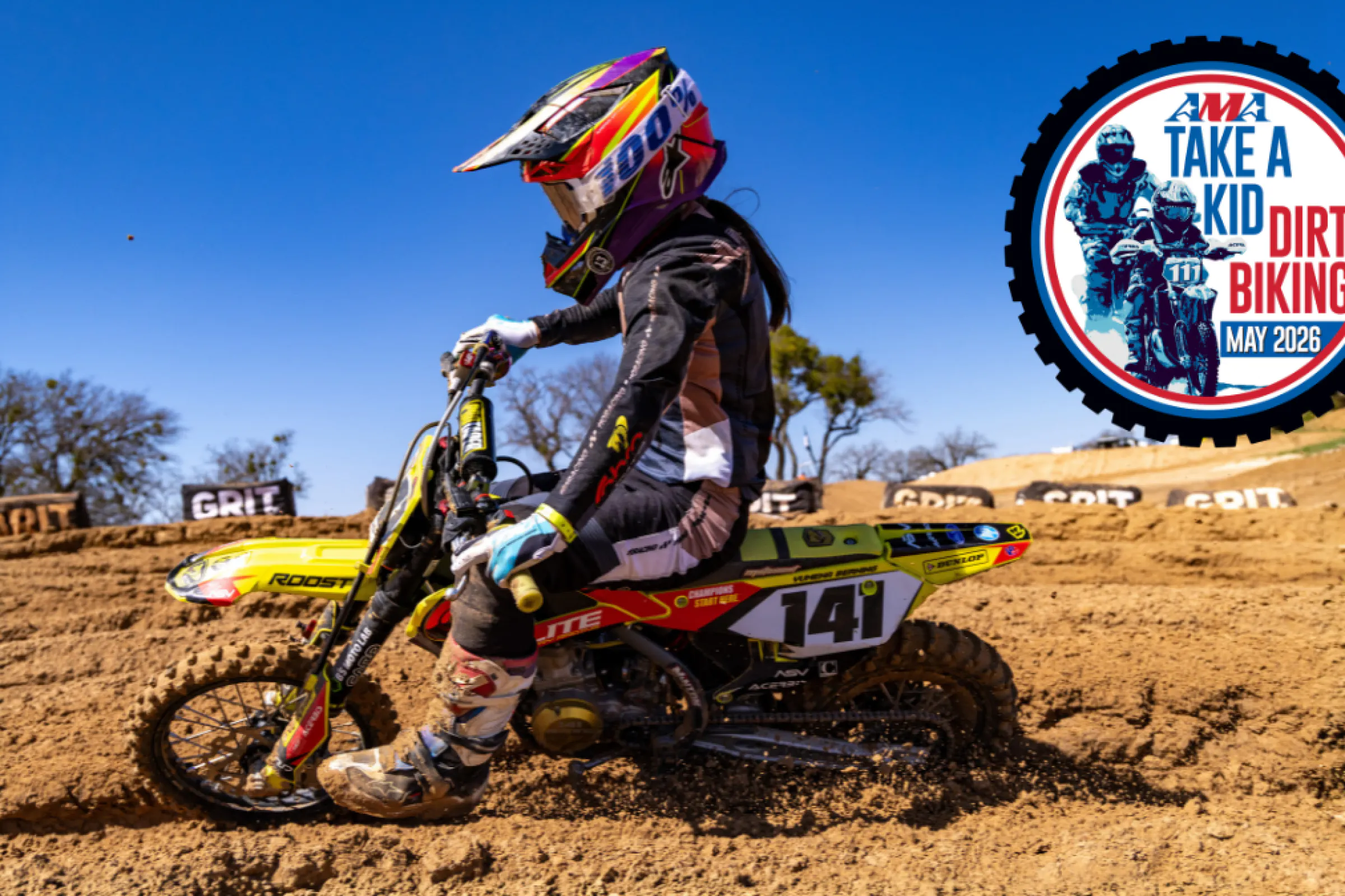 AMA: May is AMA Take a Kid Dirt Biking Month
