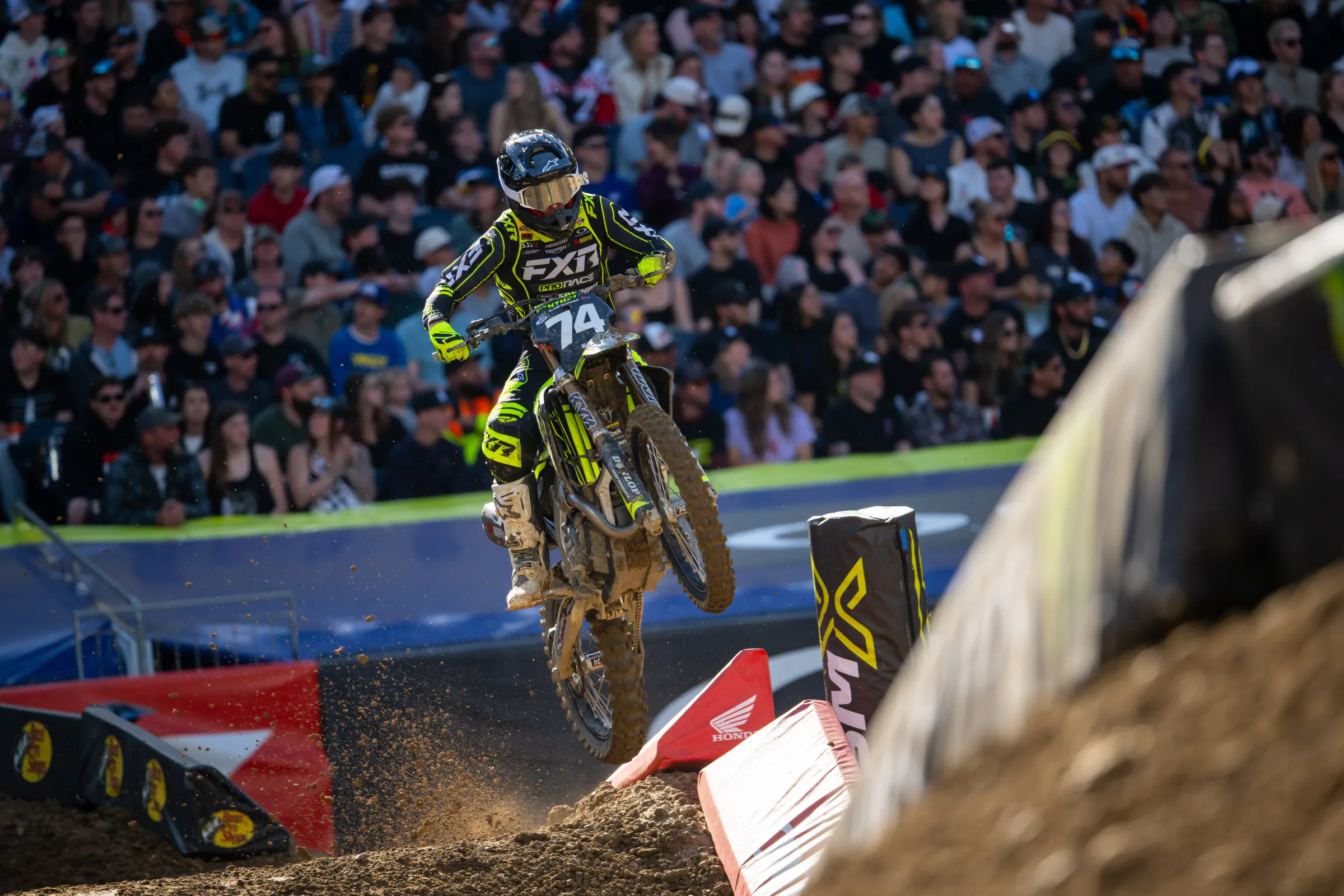 Gage Linville 11th at Denver SX in Season, Triumph Debut: “It was a solid start, but I definitely want more”