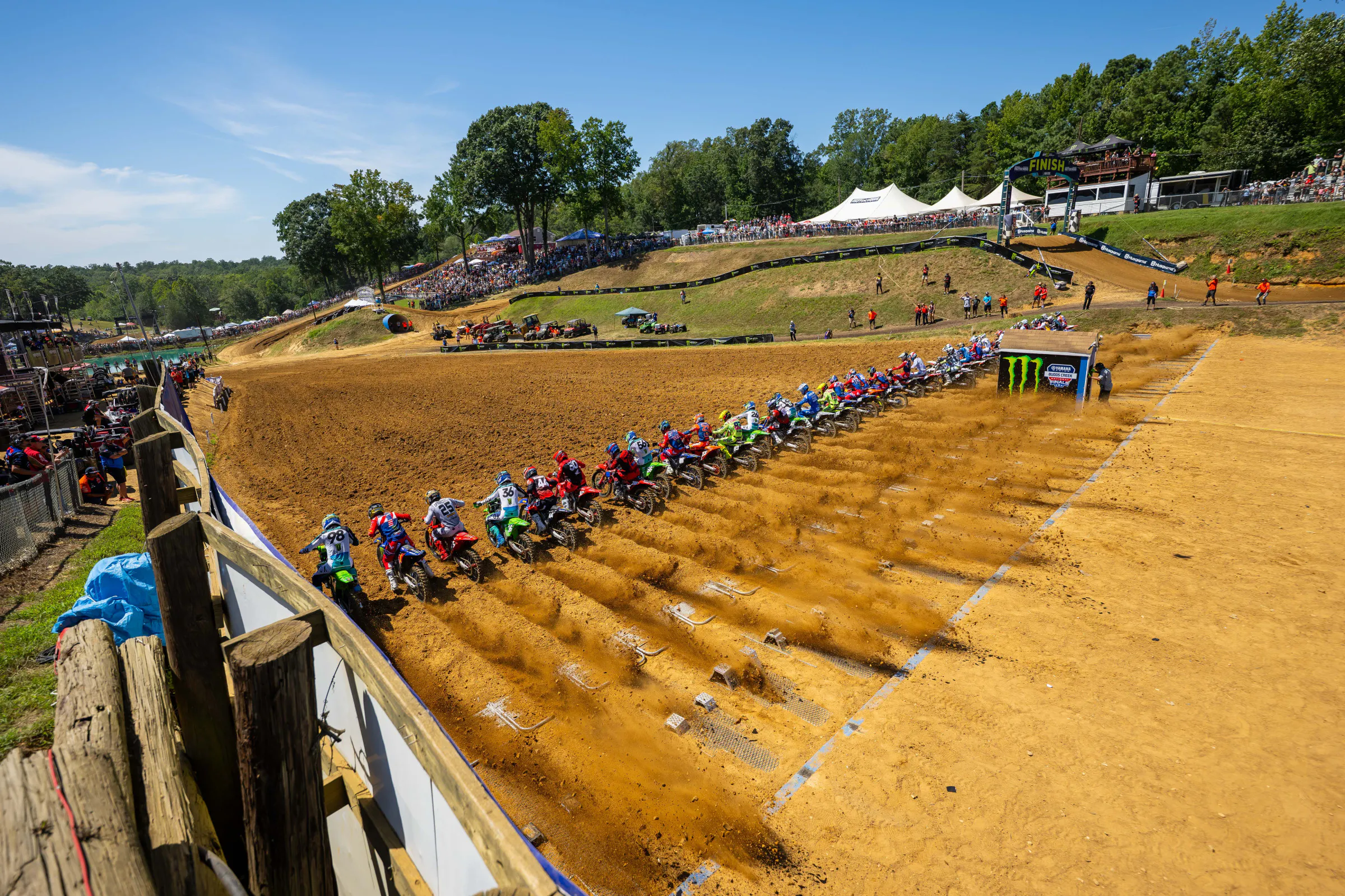 Budds Creek National Full Pro Motocross and WMX Race Day Schedules