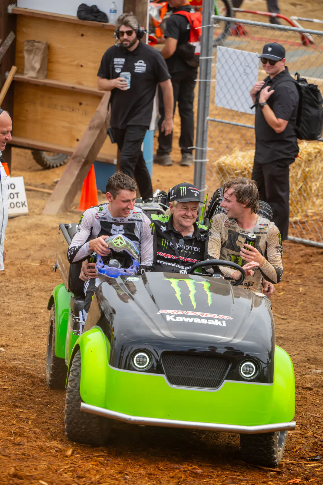 Seth Hammaker, Mitch Payton, and Levi Kitchen