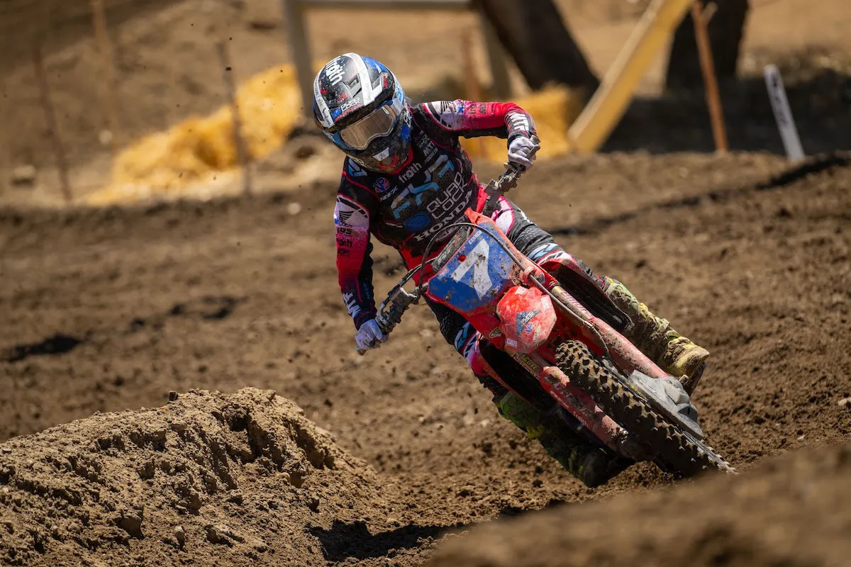 Quad Lock Honda's Charli Cannon had winning speed at the opening round and will look to break through for her first win on U.S. soil at Thunder Valley.