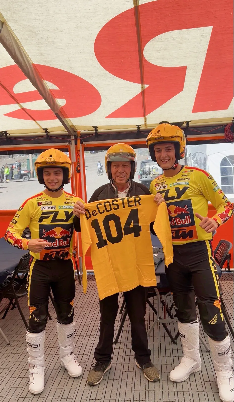 Sacha Coenen, Roger De Coster, and Lucas Coenen.