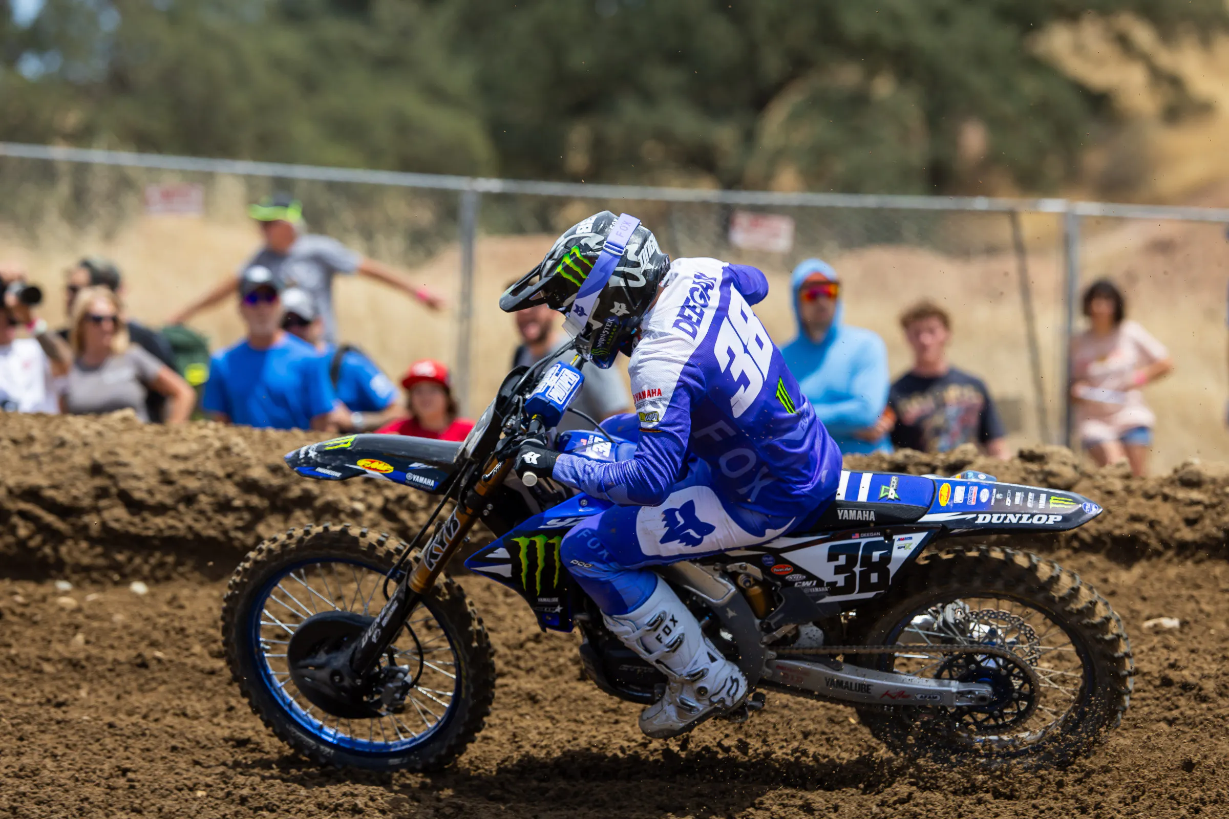 Deegan Penalized Seven Positions For Cutting The Track