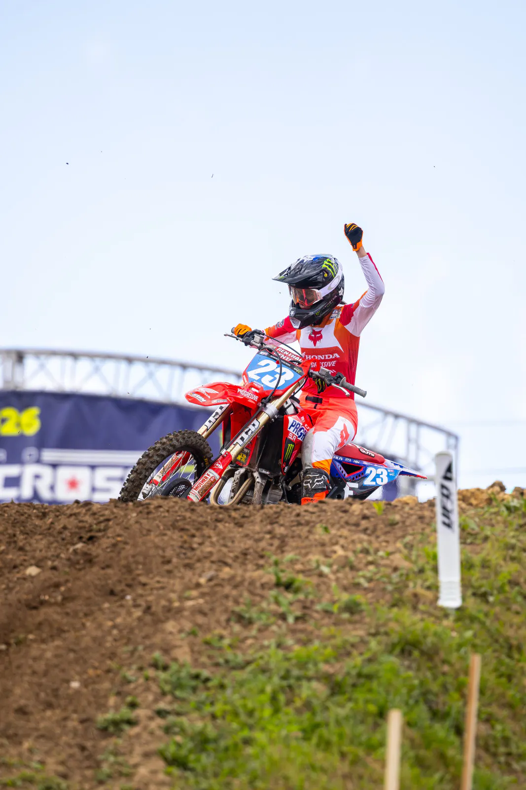 Mayla Herrick is the first rider NOT named Lachlan Turner to win a WMX moto so far this summer! Turner was a perfect four-for-four through the first two rounds.