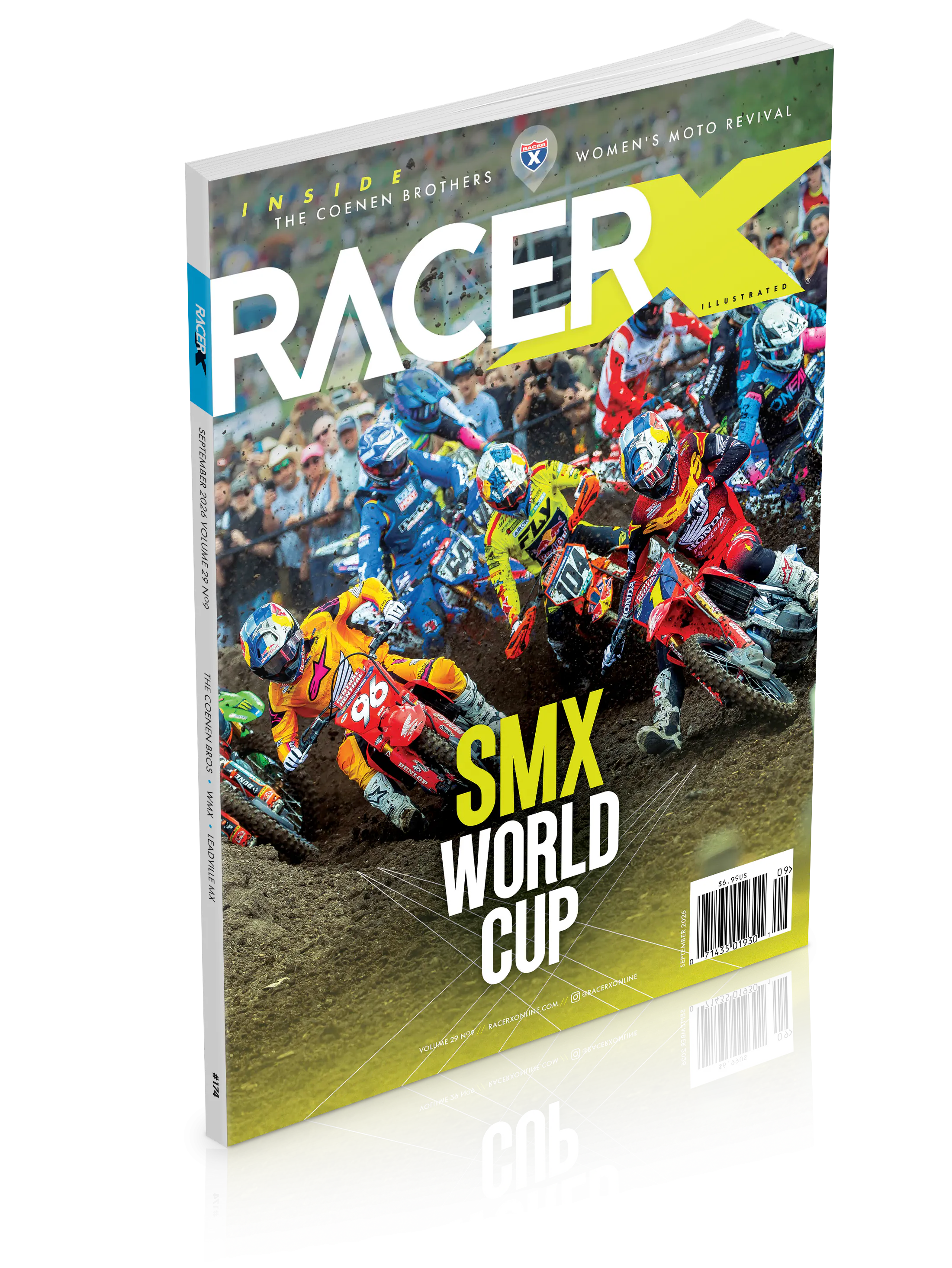 The September 2026 Issue of Racer X Illustrated Motocross Magazine