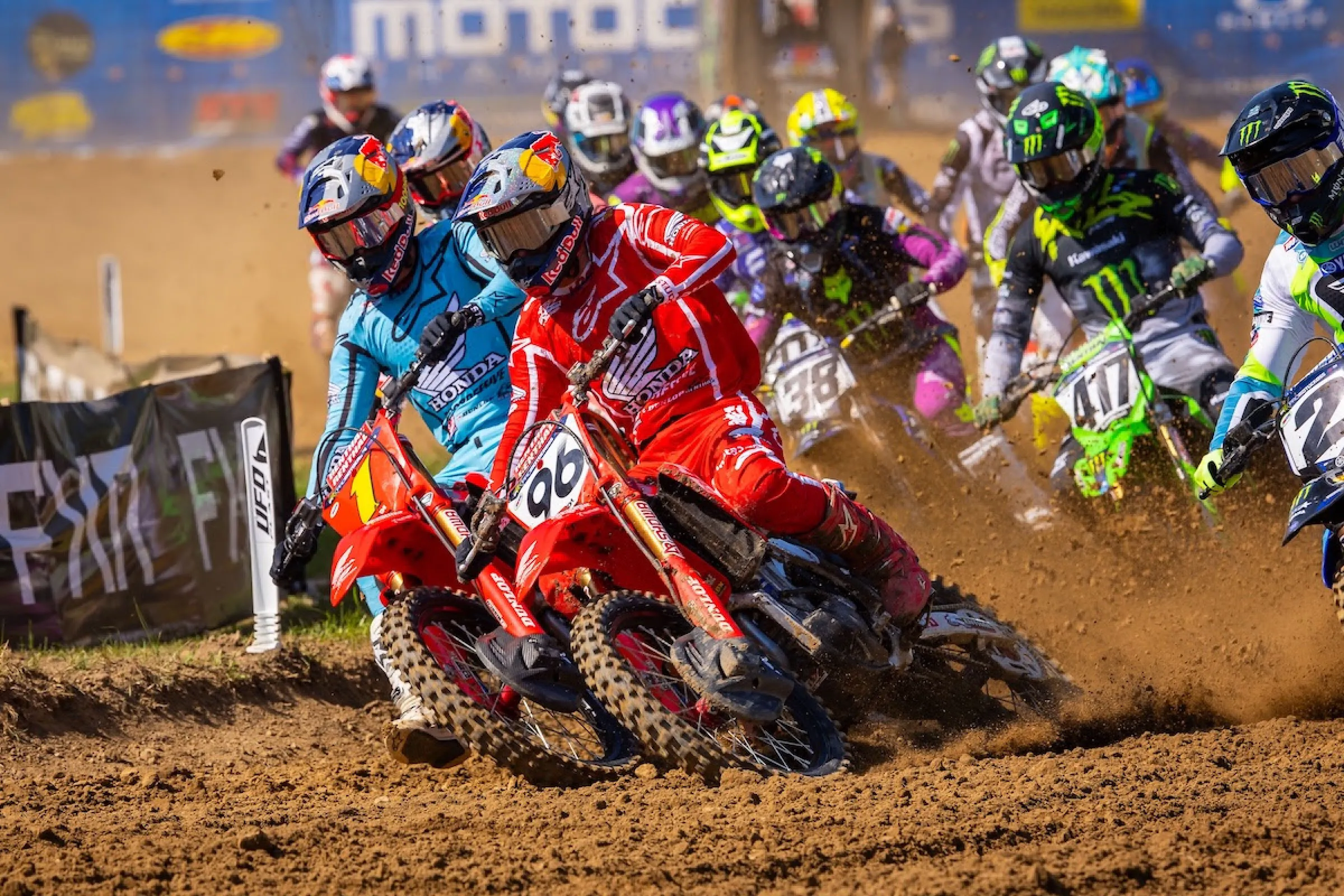 Hunter Lawrence Sweeps Motos at Spring Creek to Reclaim Pro Motocross Championship Points Lead