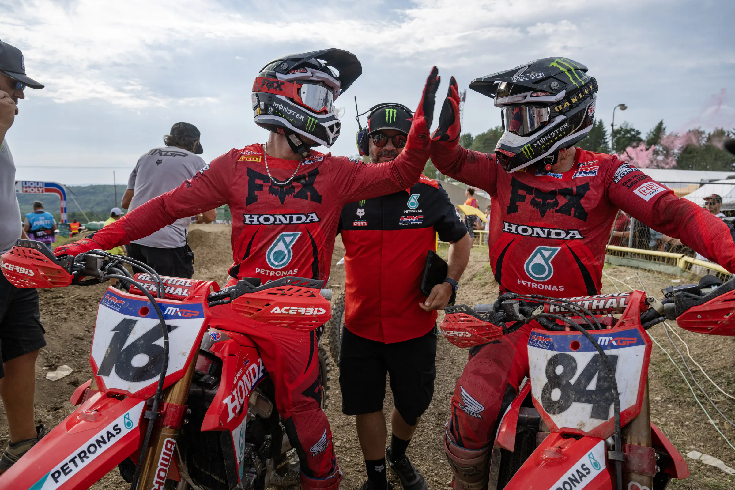 Tom Vialle and Jeffrey Herlings