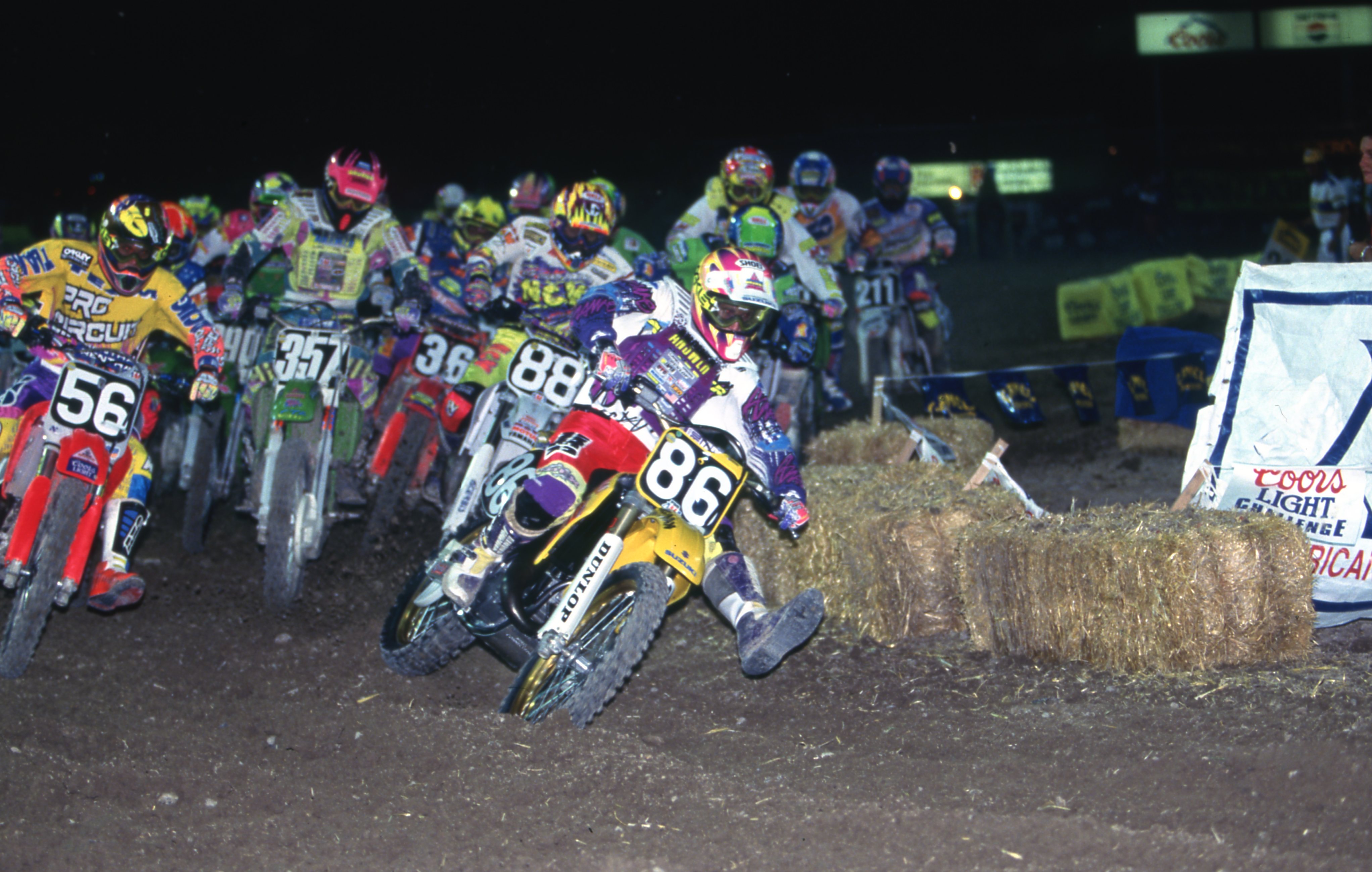 Huffman holeshots.