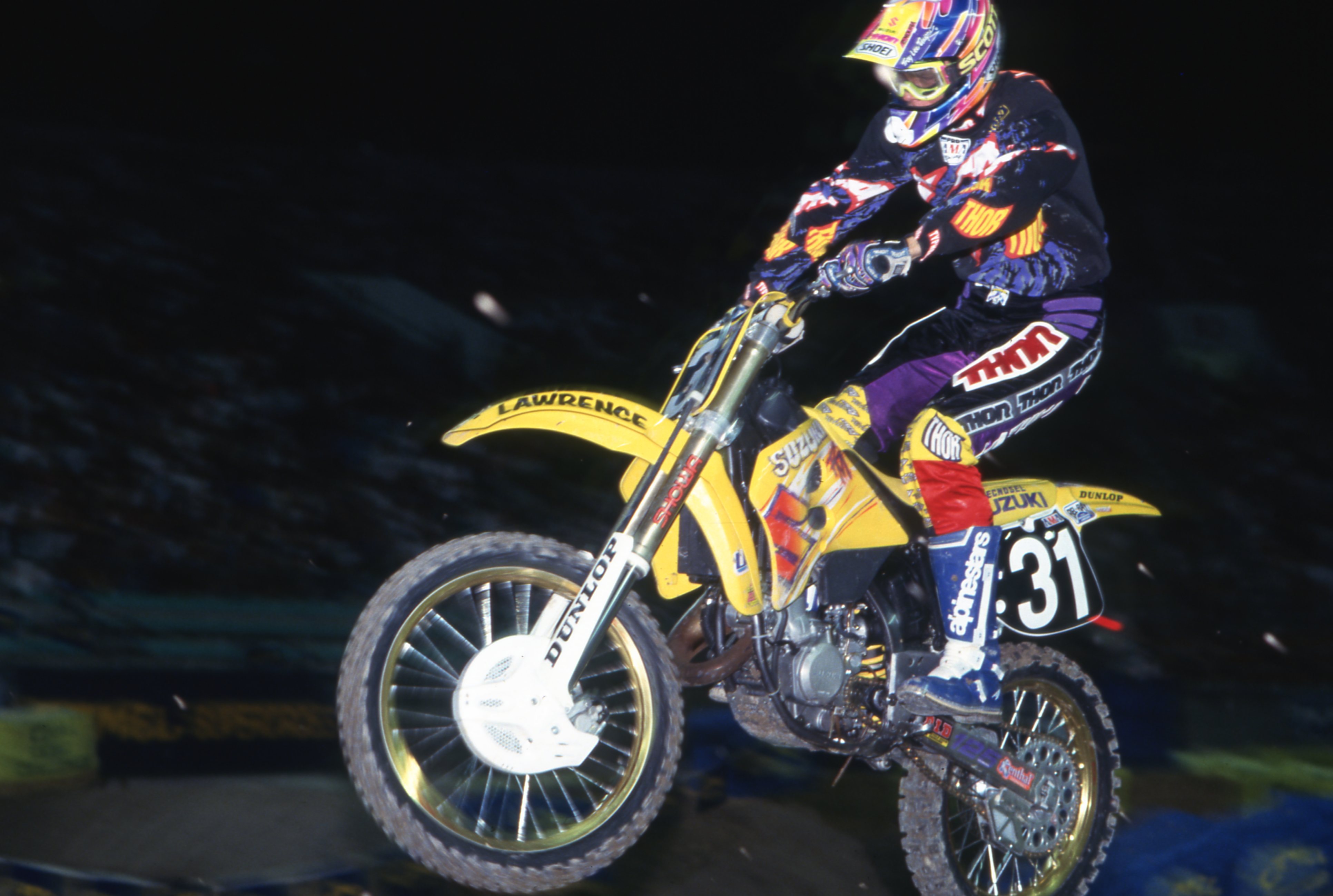 Lawrence resorted to smack talk at the season finale.