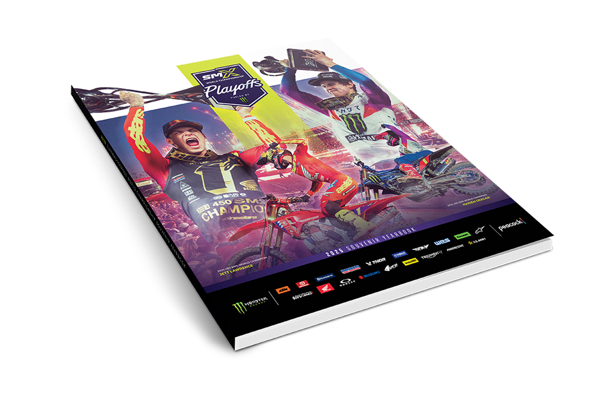 2025 SuperMotocross Program Cover