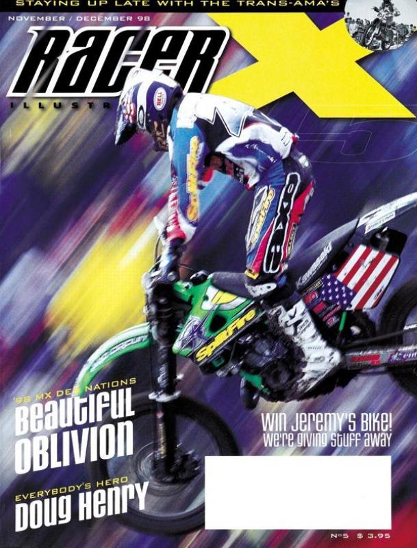 The Nov/Dec 1998 Issue - Racer X Illustrated Supercross Magazine