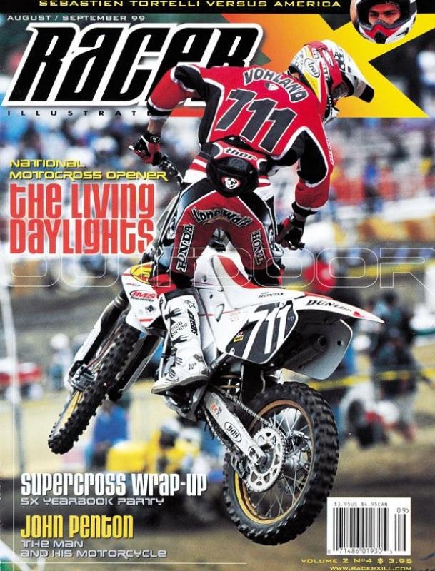 The Aug/Sep 1999 Issue - Racer X Illustrated Motocross Magazine