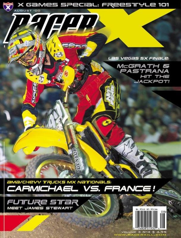 The August 2000 Issue - Racer X Illustrated Motocross Magazine