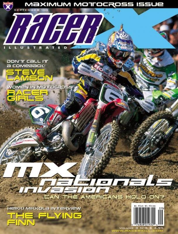 The September 2000 Issue - Racer X Illustrated Motocross Magazine