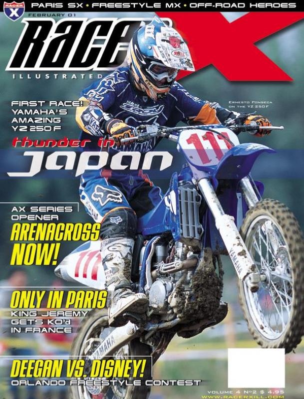 The February 2001 Issue - Racer X Illustrated Supercross Magazine