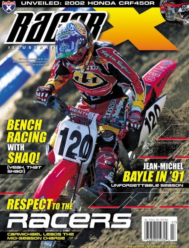 The July 2001 Issue - Racer X Illustrated Motocross Magazine