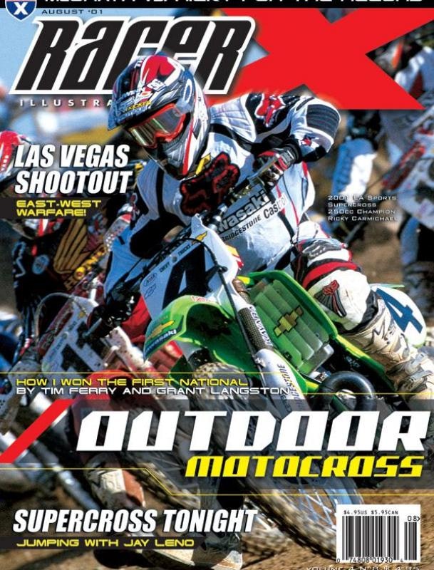 The August 2001 Issue - Racer X Illustrated Motocross Magazine