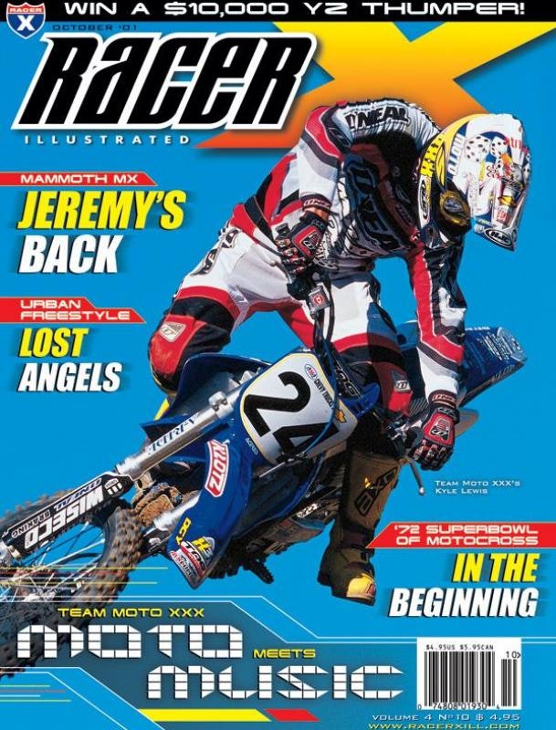 The October 2001 Issue - Racer X Illustrated Motocross Magazine