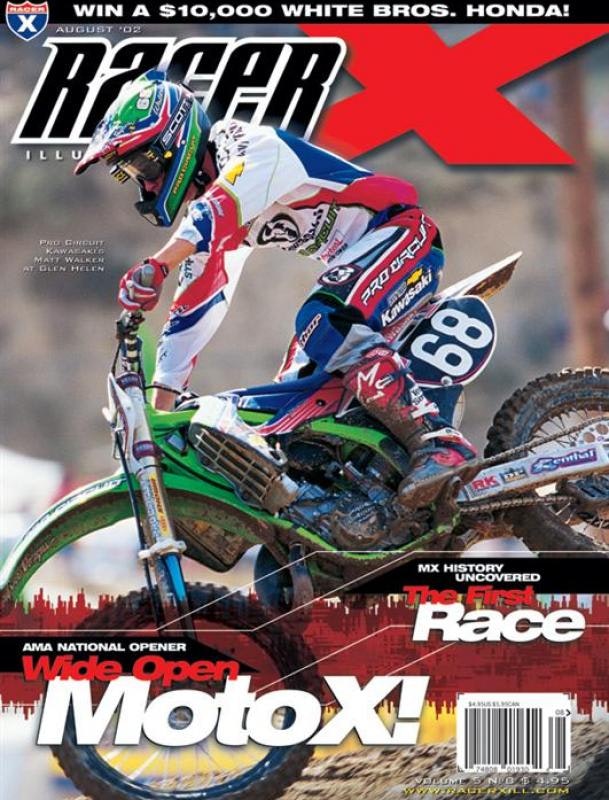 The August 2002 Issue - Racer X Illustrated Motocross Magazine