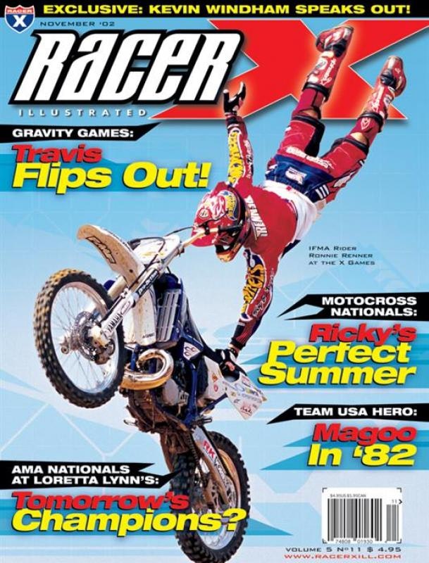 The November 2002 Issue - Racer X Illustrated Supercross Magazine