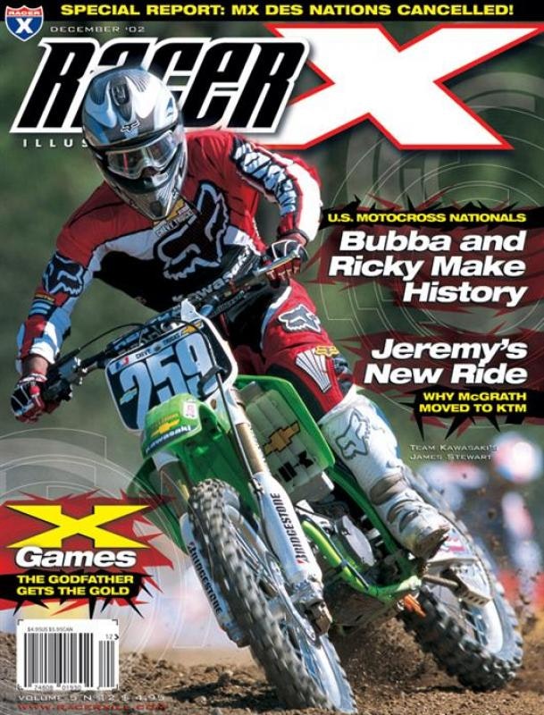 The December 2002 Issue - Racer X Illustrated Supercross Magazine
