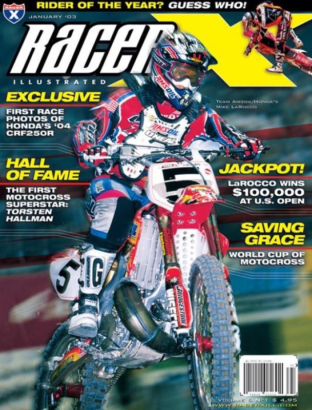 The January 2003 Issue - Racer X Illustrated Supercross Magazine