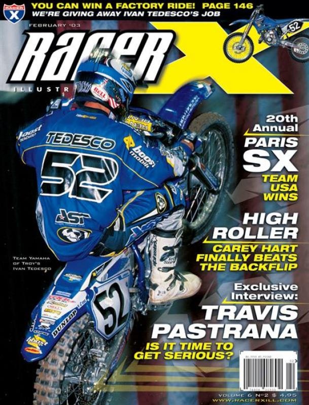 The February 2003 Issue - Racer X Illustrated Supercross Magazine