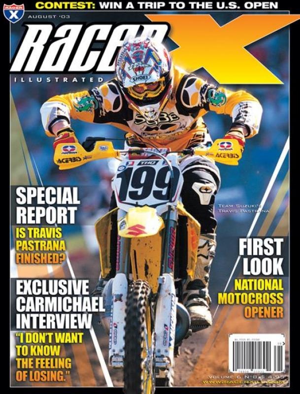 The August 2003 Issue - Racer X Illustrated Motocross Magazine