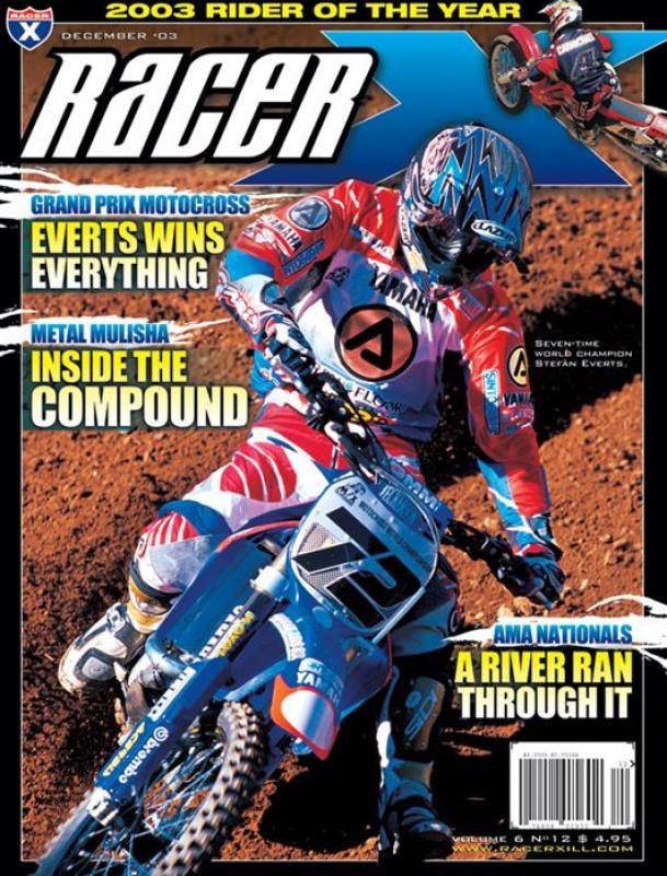 The December 2003 Issue - Racer X Illustrated Supercross Magazine