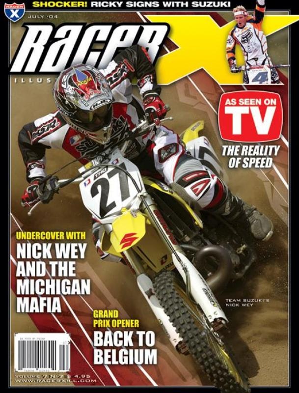 The July 2004 Issue - Racer X Illustrated Motocross Magazine