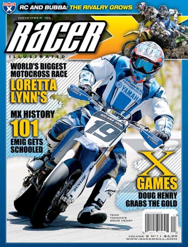 The November 2005 Issue - Racer X Illustrated Supercross Magazine