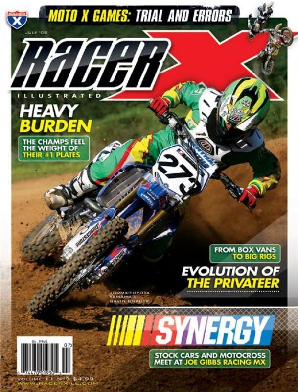 The July 2008 Issue - Racer X Illustrated Motocross Magazine