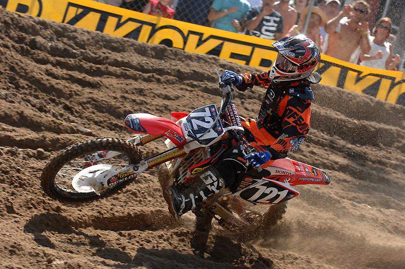 Blake Wharton posted some impressive times in only his second race as a professional.