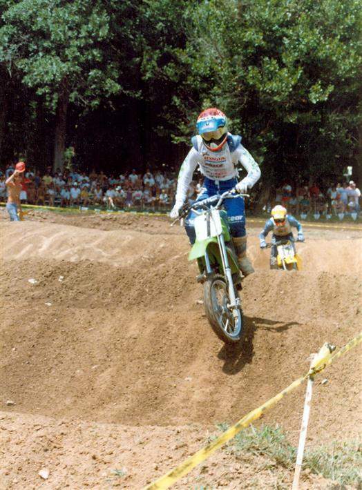 It seems like every year I hear somebody say, “So and so is the fastest mini rider ever.” No way, dude. The 80cc riders of the mid-to-late ‘80s were simply incredible. Gaddis, Bradshaw, Hank Moree, Emig, and Antunez are the best in my eyes because all of them could win on any given day. Be that as it may, Brian Swink beat them all on a regular basis. Especially on the East Coast.
