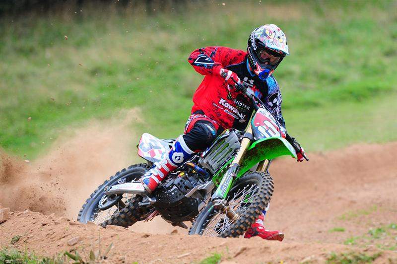 Last year's MX3 overall winner Timmy Ferry. In case you're wondering, this is not his official O'Neal MXdN gear. He will debut that this weekend.