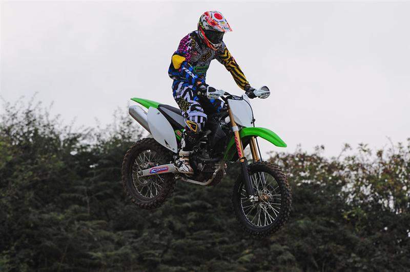 Japanese 450cc racer Hiroki Arai.