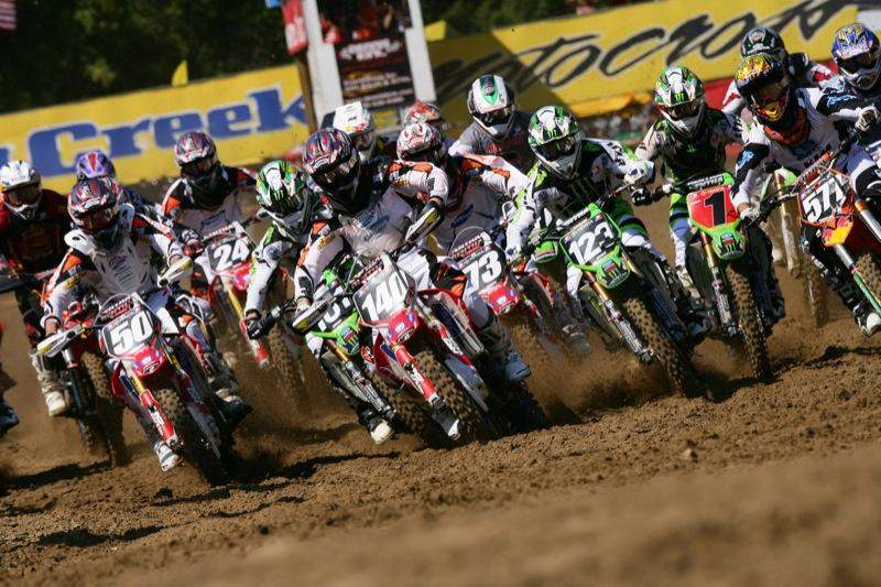 Oklahoma's Trey Canard collected the AMA Horizon Award after claiming two titles at Loretta Lynn's. Then he crashed out of his first pro national moto at Millville. But in moto two, Canard grabbed the holeshot and held on to an impressive fourth-place finish.