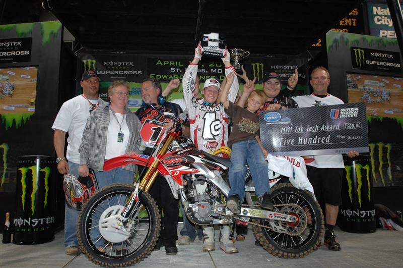 This is by far my favorite #1 in 2008. What a story, man. Trey’s East Coast Lites Championship has to be one of the most prolific in history. Kid wins the first three mains of his career, then goes toe to toe with RV Park to take the title. That move was controversial, but I look at it as a rider who had a chance to capture a dream, and he took it.