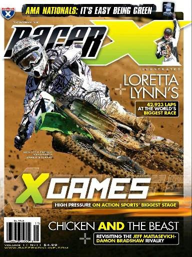 The November 2008 Issue - Racer X Illustrated Motocross Magazine