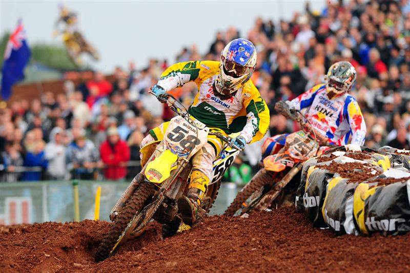 Chad Reed enjoyed battling with some old competitors and finished eighth