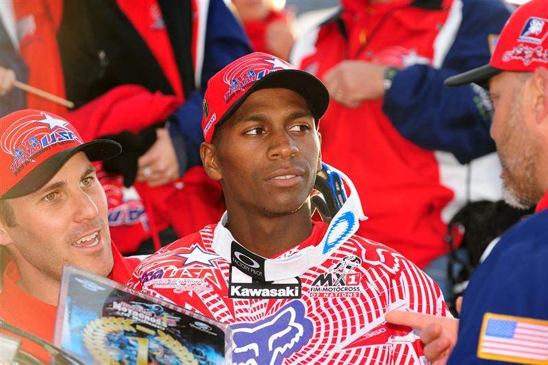 Stewart still proved that he is one of the fastest motocross racers in the world
