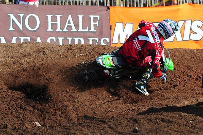 Stephen Sword cutting up a berm. Get it? Sword? Cutting? Yeesh...