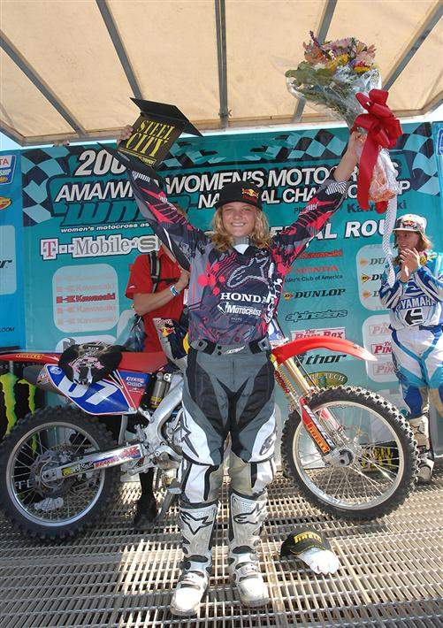 Some of the best racing all summer took place in the AMA/WMA series between Ashley Fiolek and defending champion Jessica Patterson. Fiolek remains one of the most fascinating stories I’ve ever experienced in my 27 years in the sport. How does she do it? How much faster can she get?